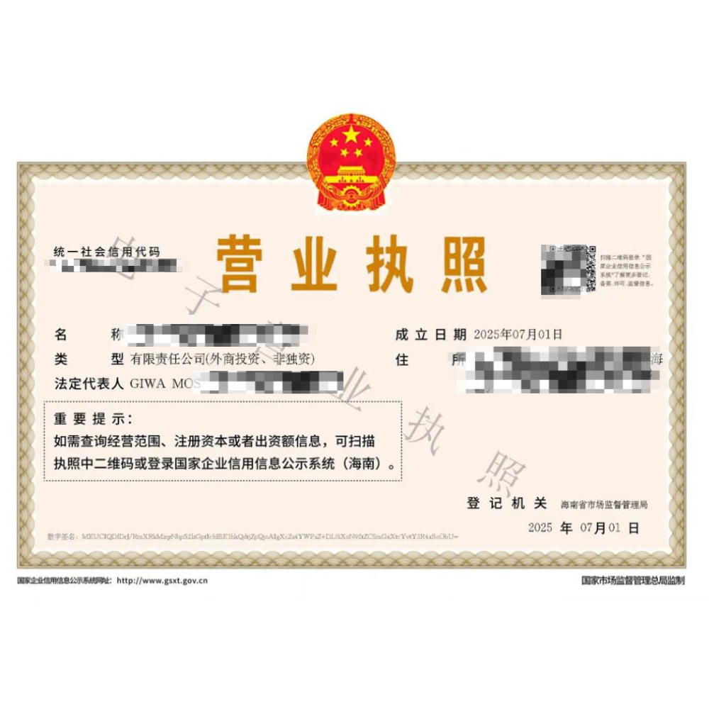 Client business license 4